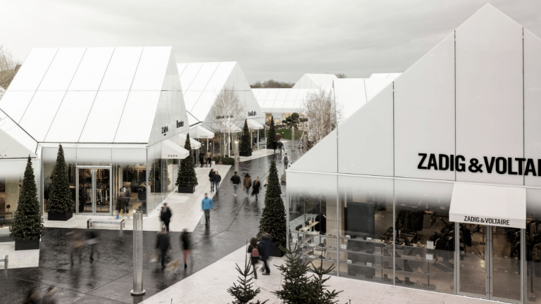 法国里昂购物中心设计